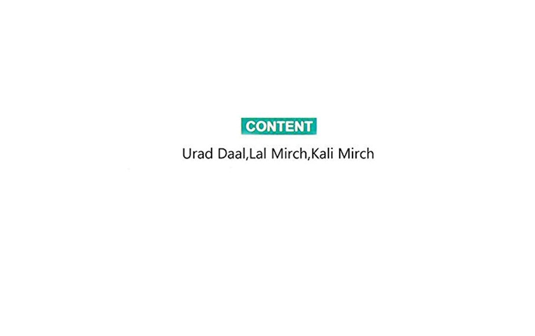 Zaaika Kali Mirch Papad    Box  500 grams